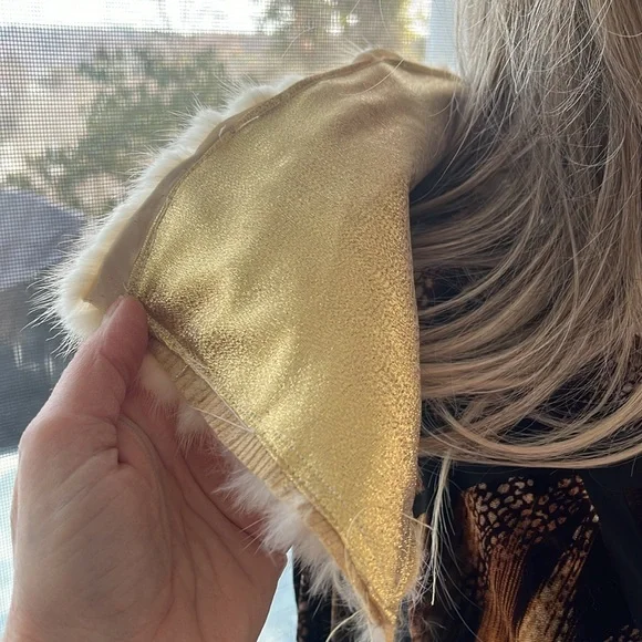 Mink Wrap Vintage Fur Handmade Scarf Wrap - Picture 5 of 9